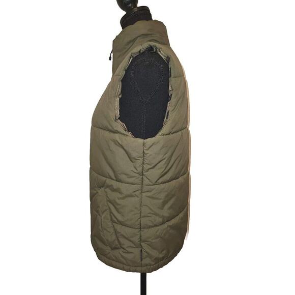 REI Co-op Groundbreaker Insulated Vest Army Green Synthetic Size Medium - Picture 3 of 15